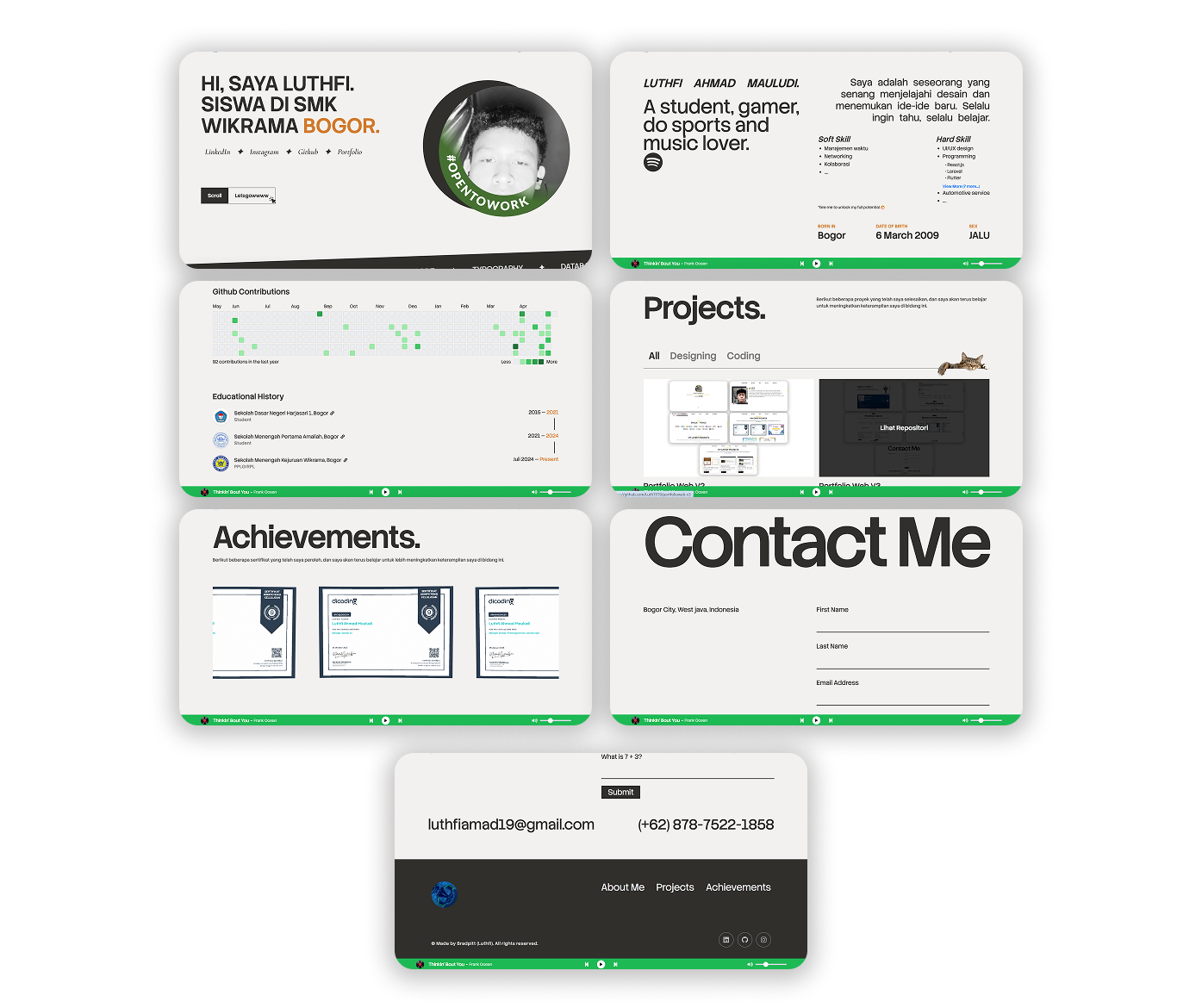 Web Portofolio V3
